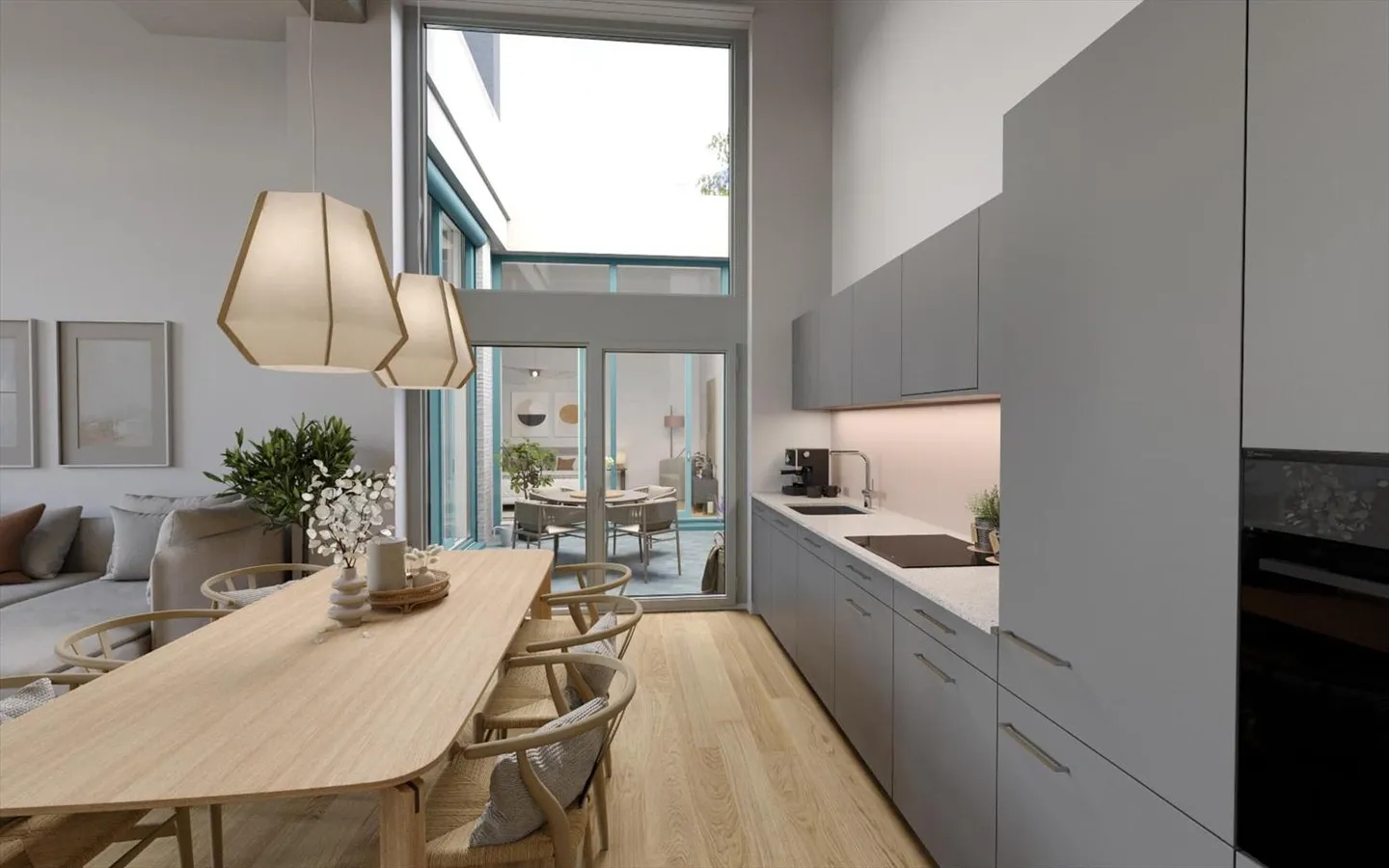 Appartamento loft di 3,5 stanze di nuova costruzione con collegamenti perfetti! - Foto 2 di 7