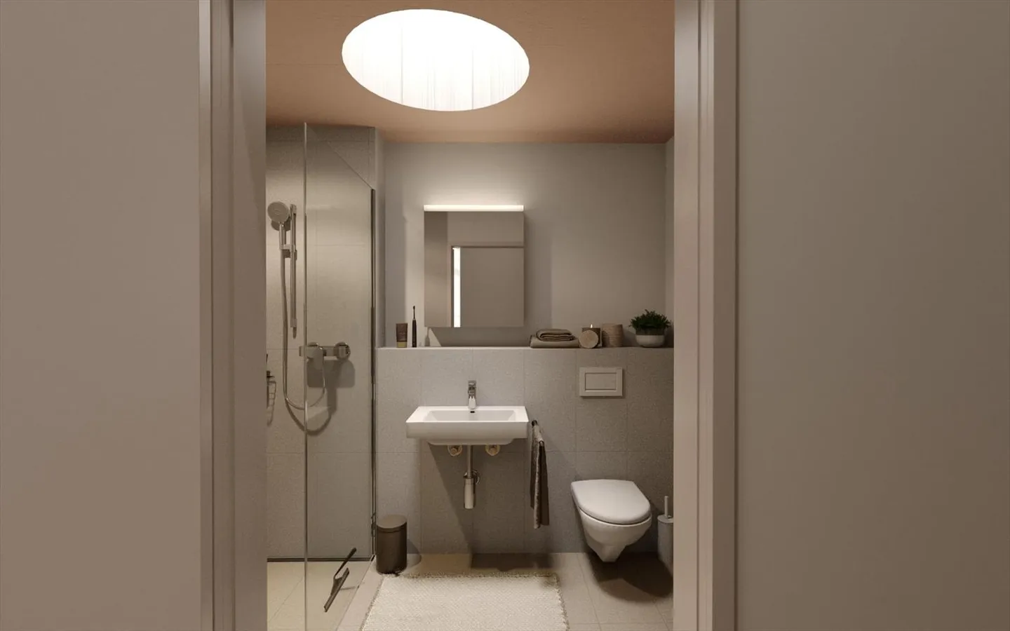 Appartamento loft di 3,5 stanze di nuova costruzione con collegamenti perfetti! - Foto 3 di 7