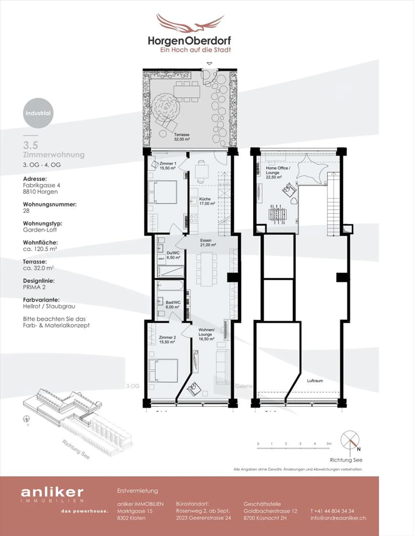 Appartamento loft di 3,5 stanze di nuova costruzione con collegamenti perfetti! - Foto 7 di 7