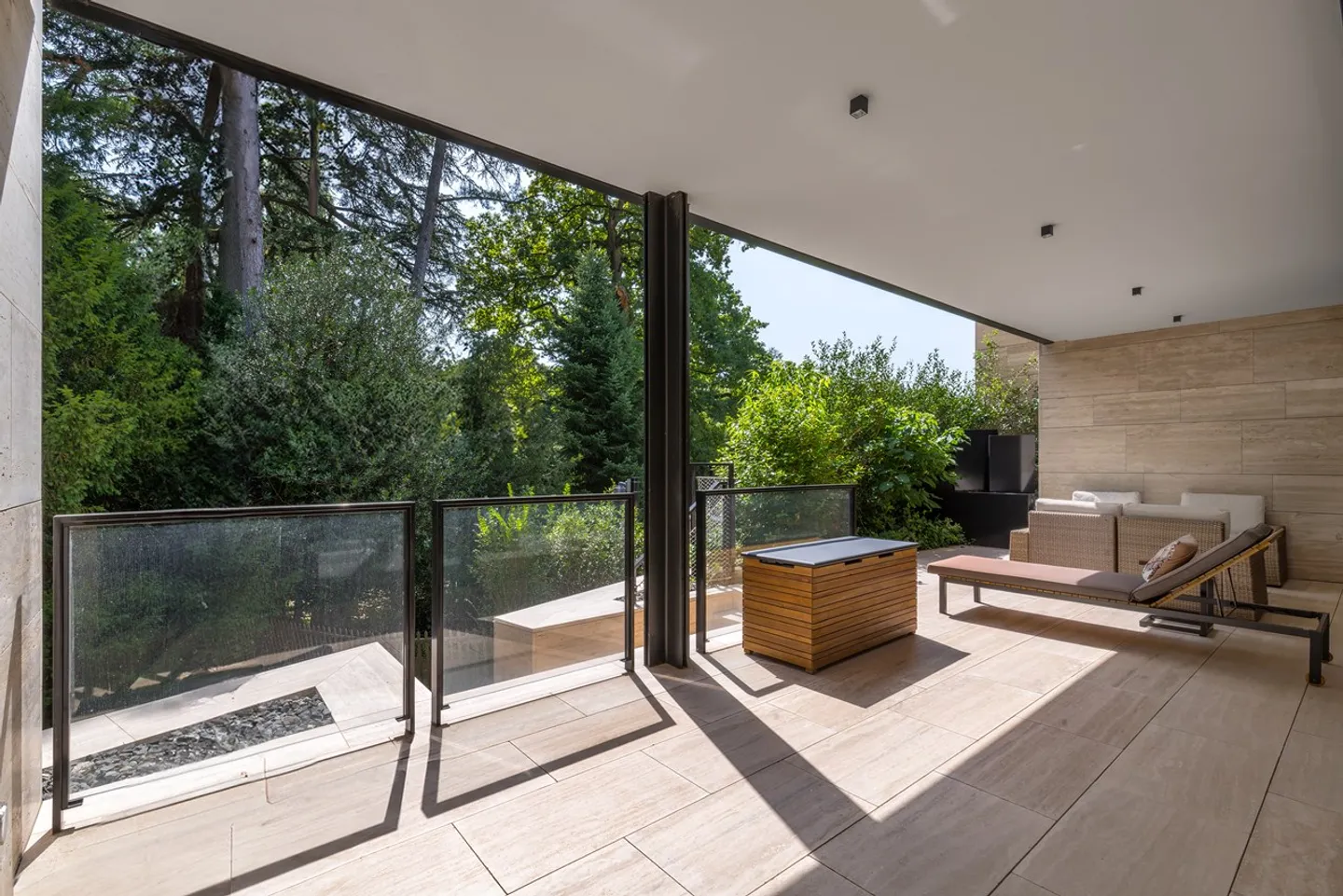 Duplex eccezionale con giardino privato - Résidence Beauvallon, Chêne-Bougeries. - Foto 1 di 12