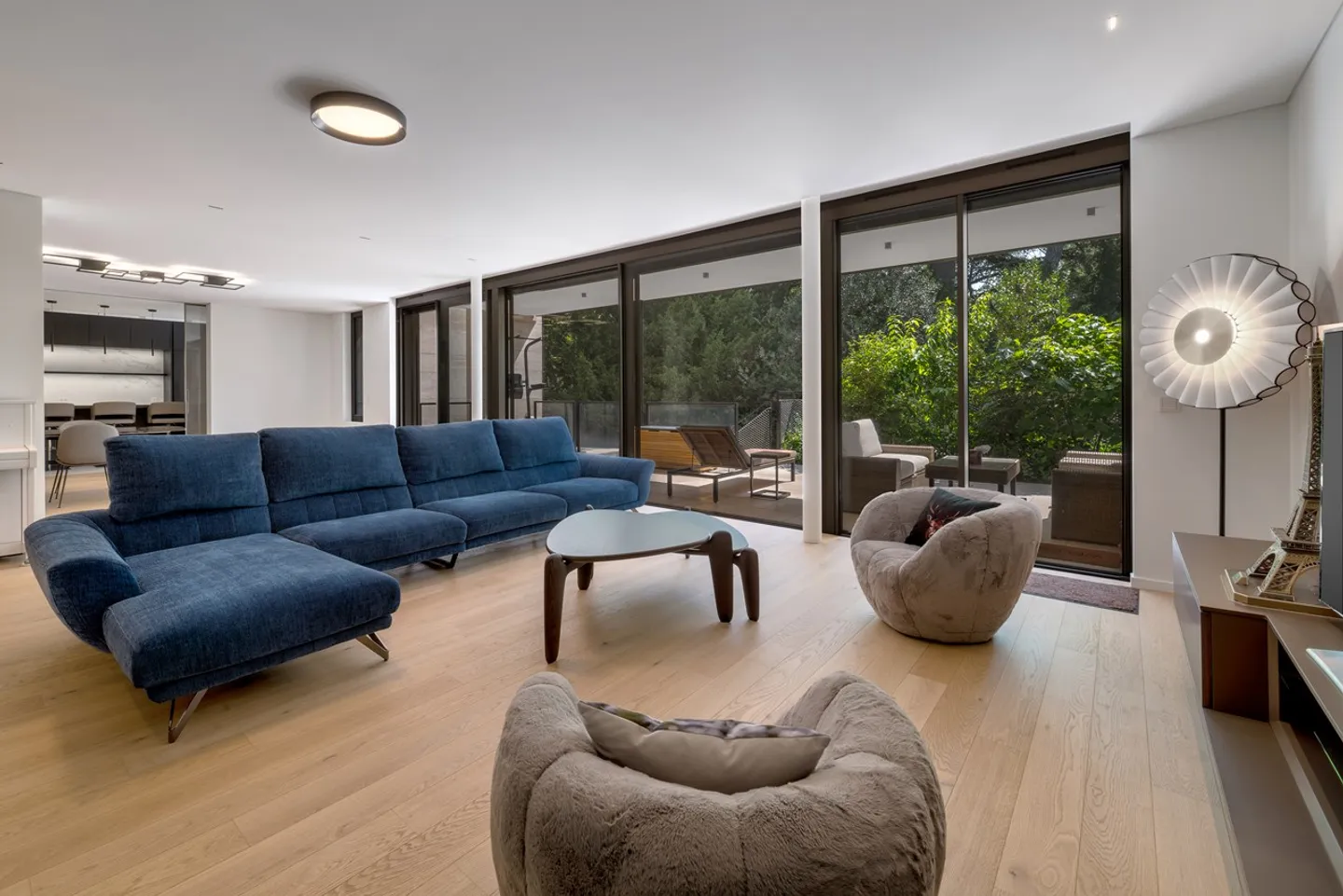 Duplex eccezionale con giardino privato - Résidence Beauvallon, Chêne-Bougeries. - Foto 2 di 12