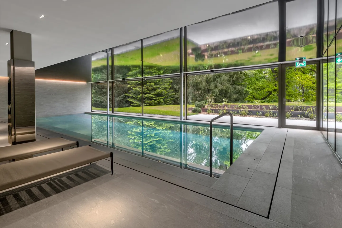 Duplex eccezionale con giardino privato - Résidence Beauvallon, Chêne-Bougeries. - Foto 11 di 12