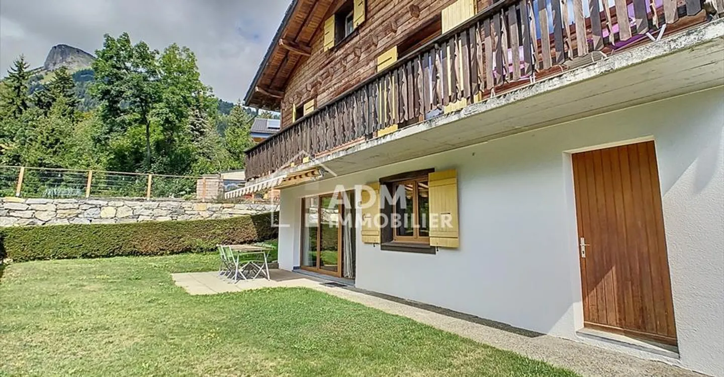 Ovronnaz, appartamento di 3.5 locali con giardino in uno chalet - Foto 2 di 8