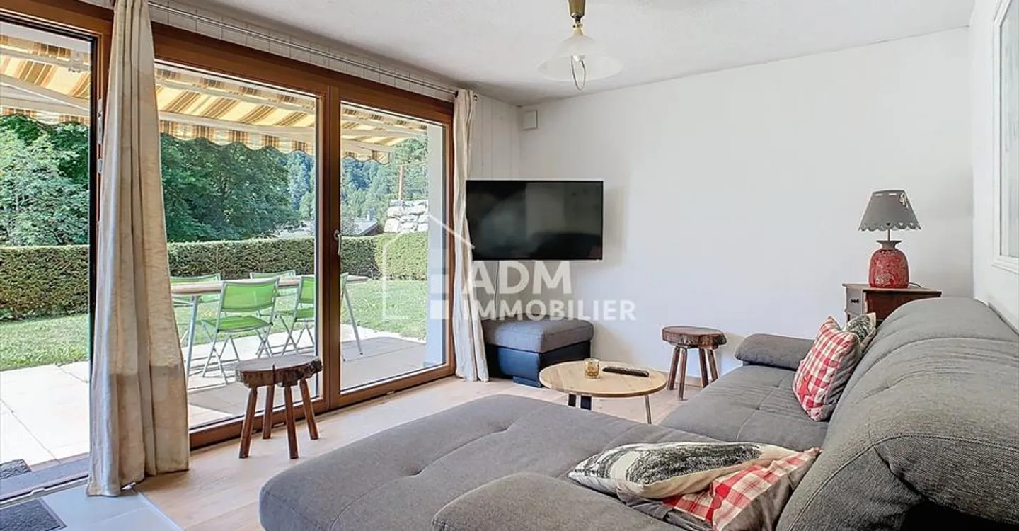 Ovronnaz, appartamento di 3.5 locali con giardino in uno chalet - Foto 4 di 8