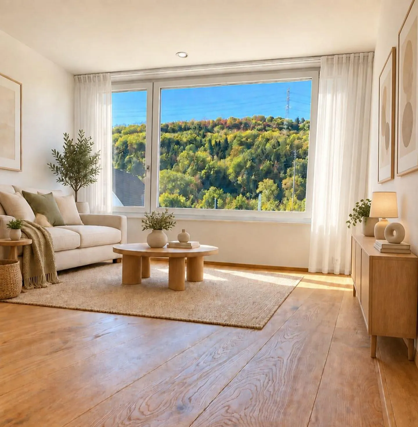 Bright 3.5-room apartment with large balcony - Photo 1 of 8