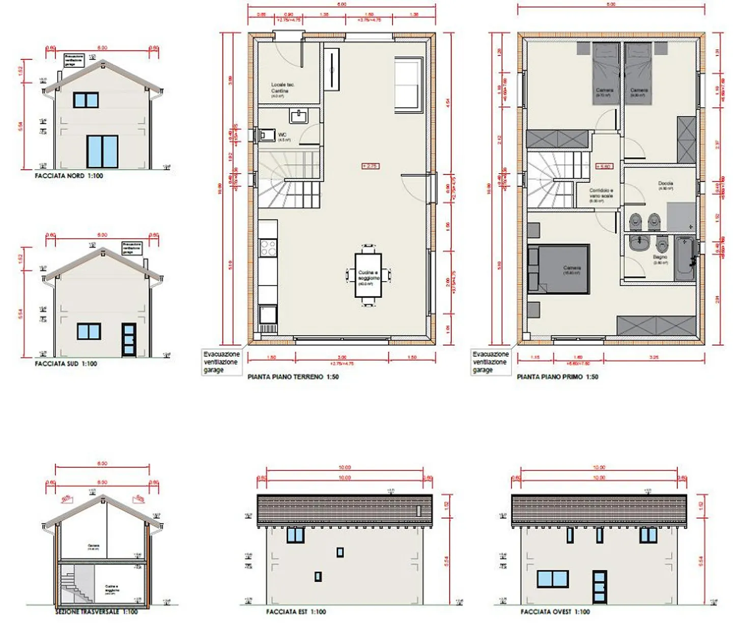 Moderne Familienhaus in Cadenazzo - Foto 5 von 11