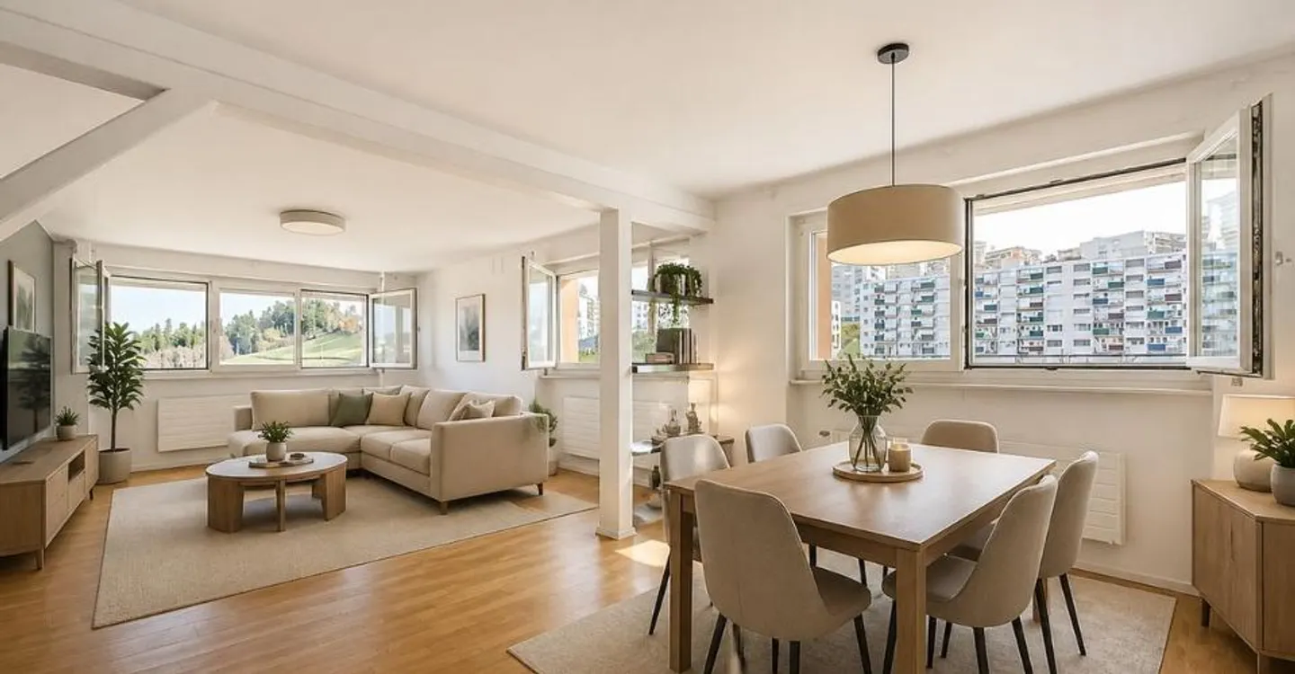 Sonne, Panorama und Höhe: die Traumwohnung - Foto 3 von 9