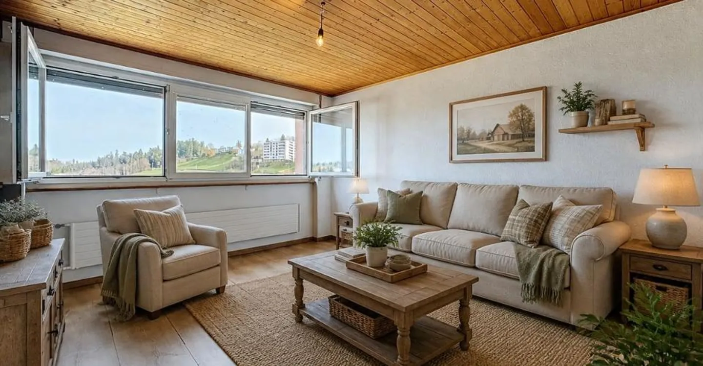 Sonne, Panorama und Höhe: die Traumwohnung - Foto 2 von 9