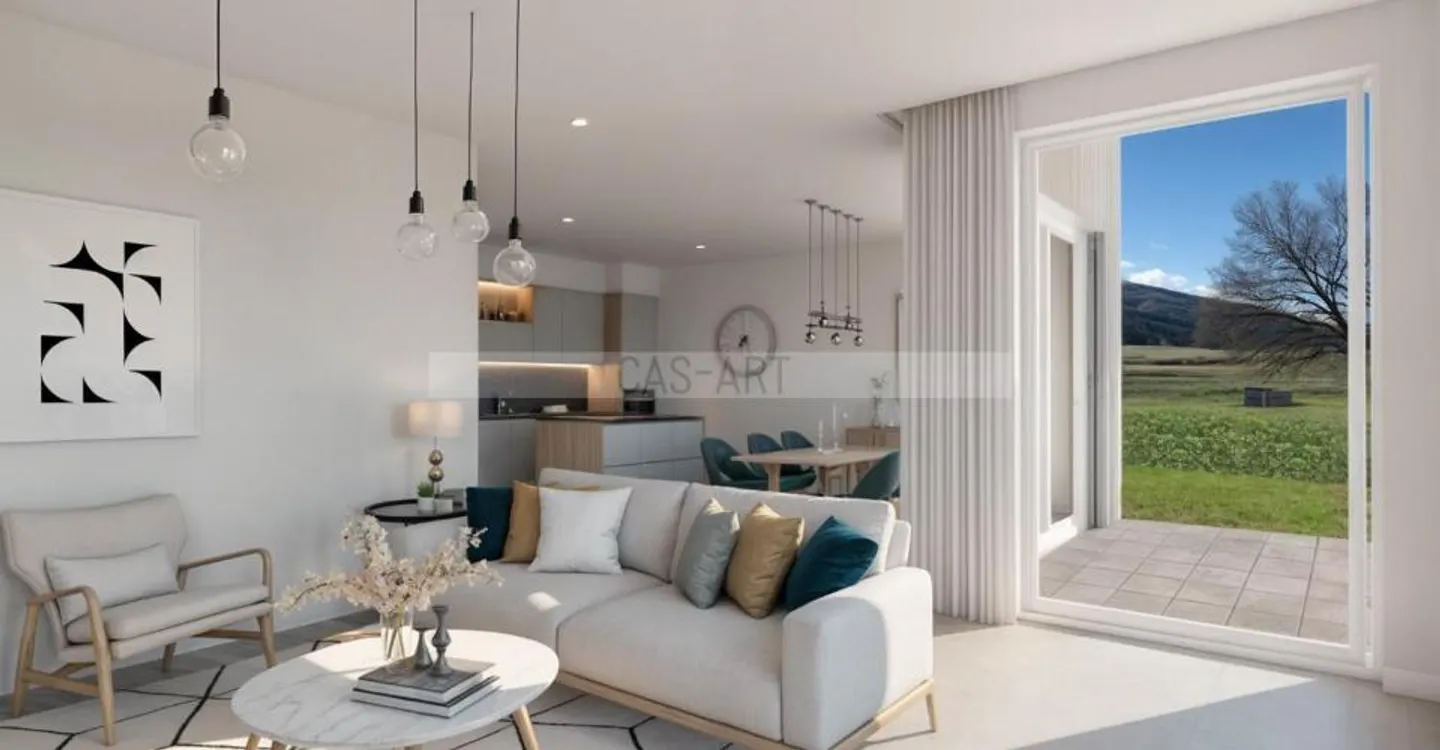Lot B2: 3.5 rooms with garden - Vaulruz - Photo 1 of 5
