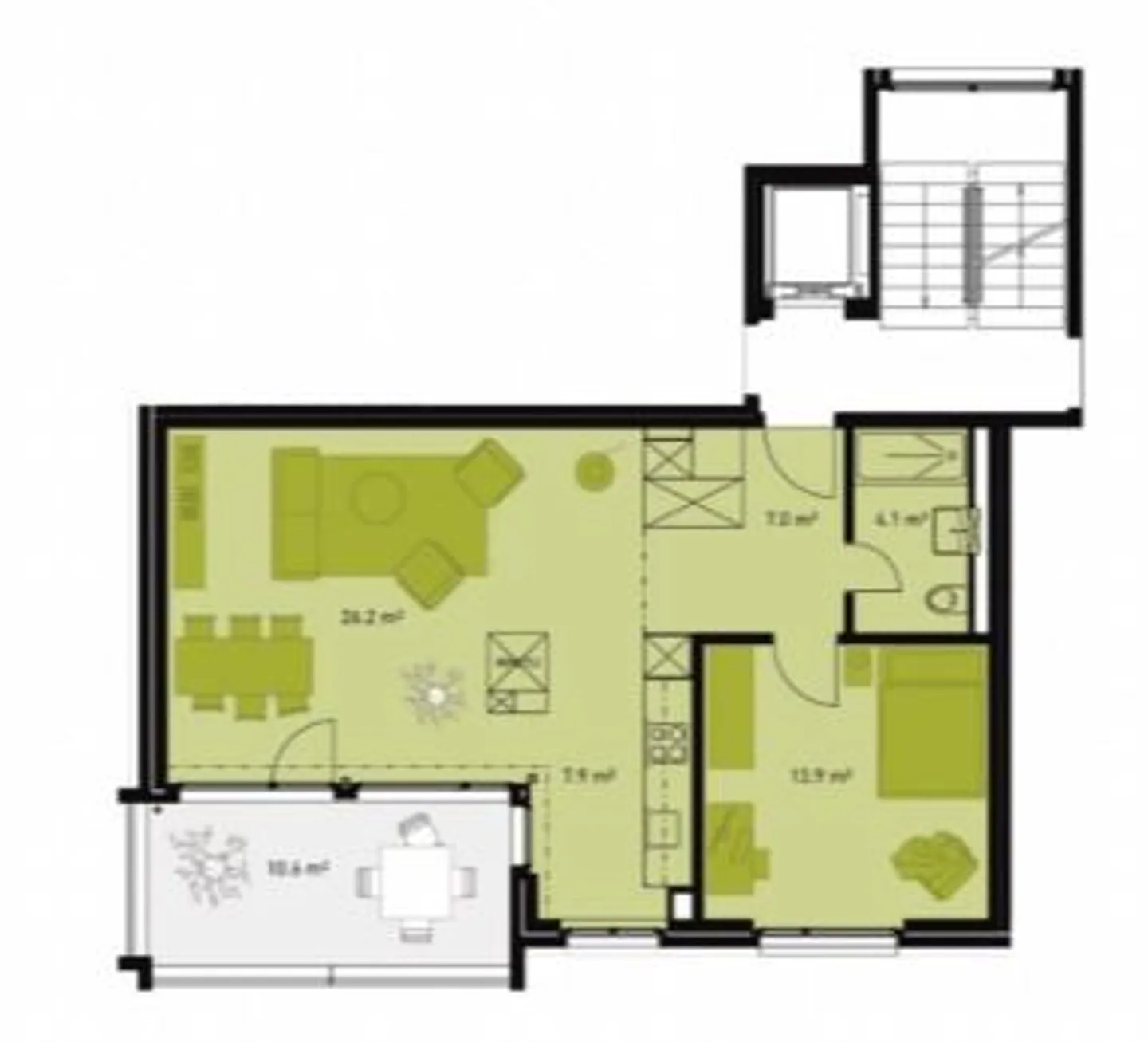 Appartamento 2,5 stanze dal 01.06.2026 o prima - Foto 1 di 2