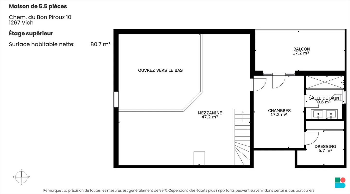 Bella casa di 5,5 stanze a Vich - Foto 10 di 11