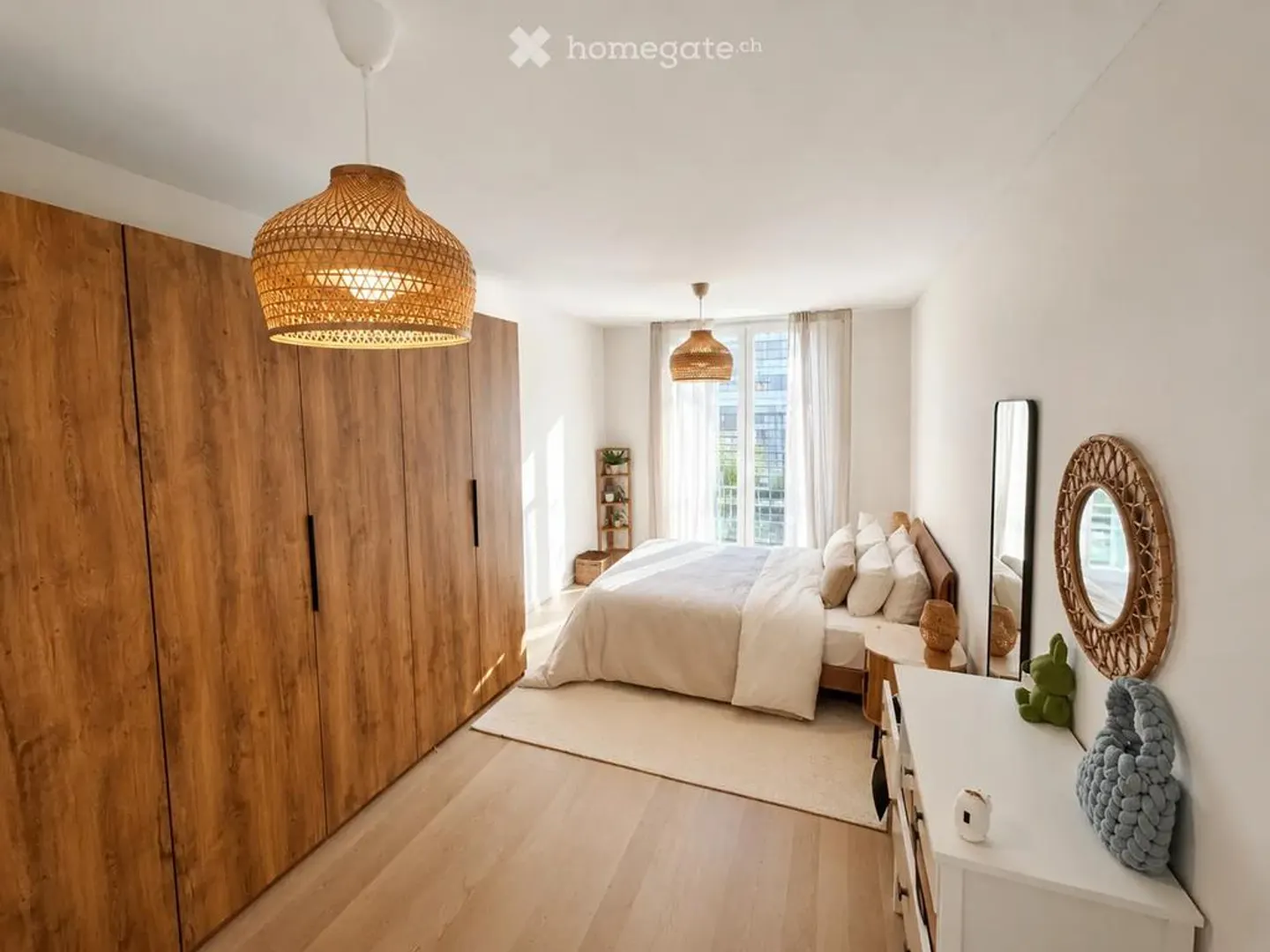 Vie moderne avec loggia spacieuse et cheminée à Zurich-Seebach - Photo 3 sur 6