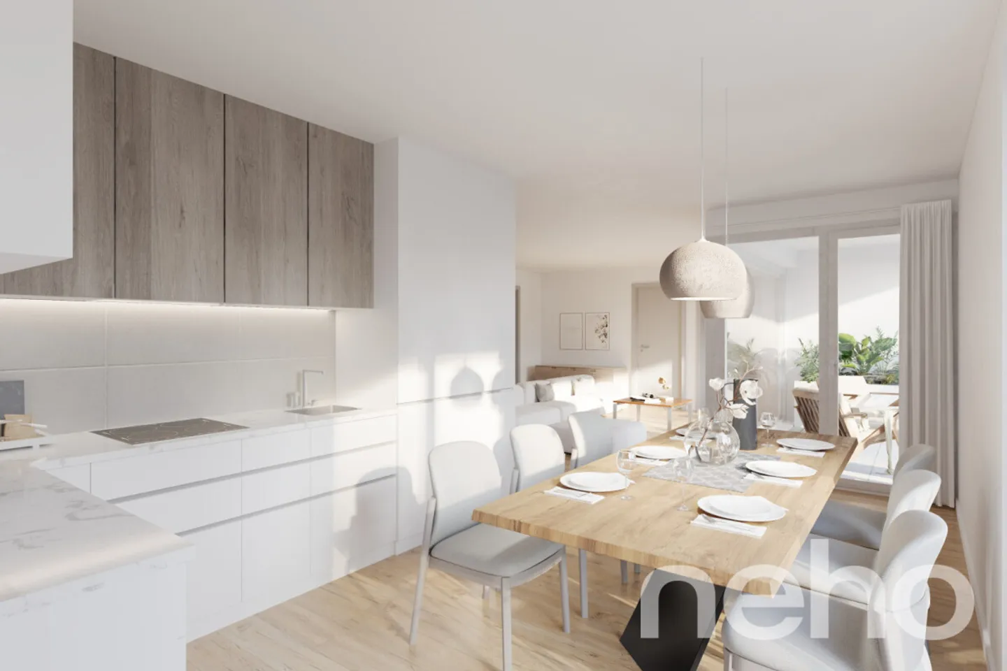 Appartement en construction au coeur de Chavannes-de-Bogis ! - Photo 9 sur 13