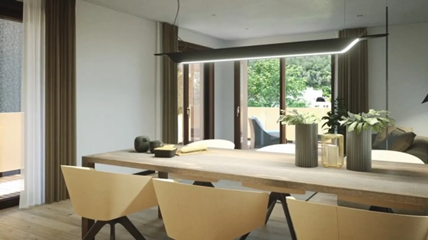 Neues 3,5-Zimmer-Apartment, Terrasse - Garten im Zentrum von Martigny - Foto 1 von 6