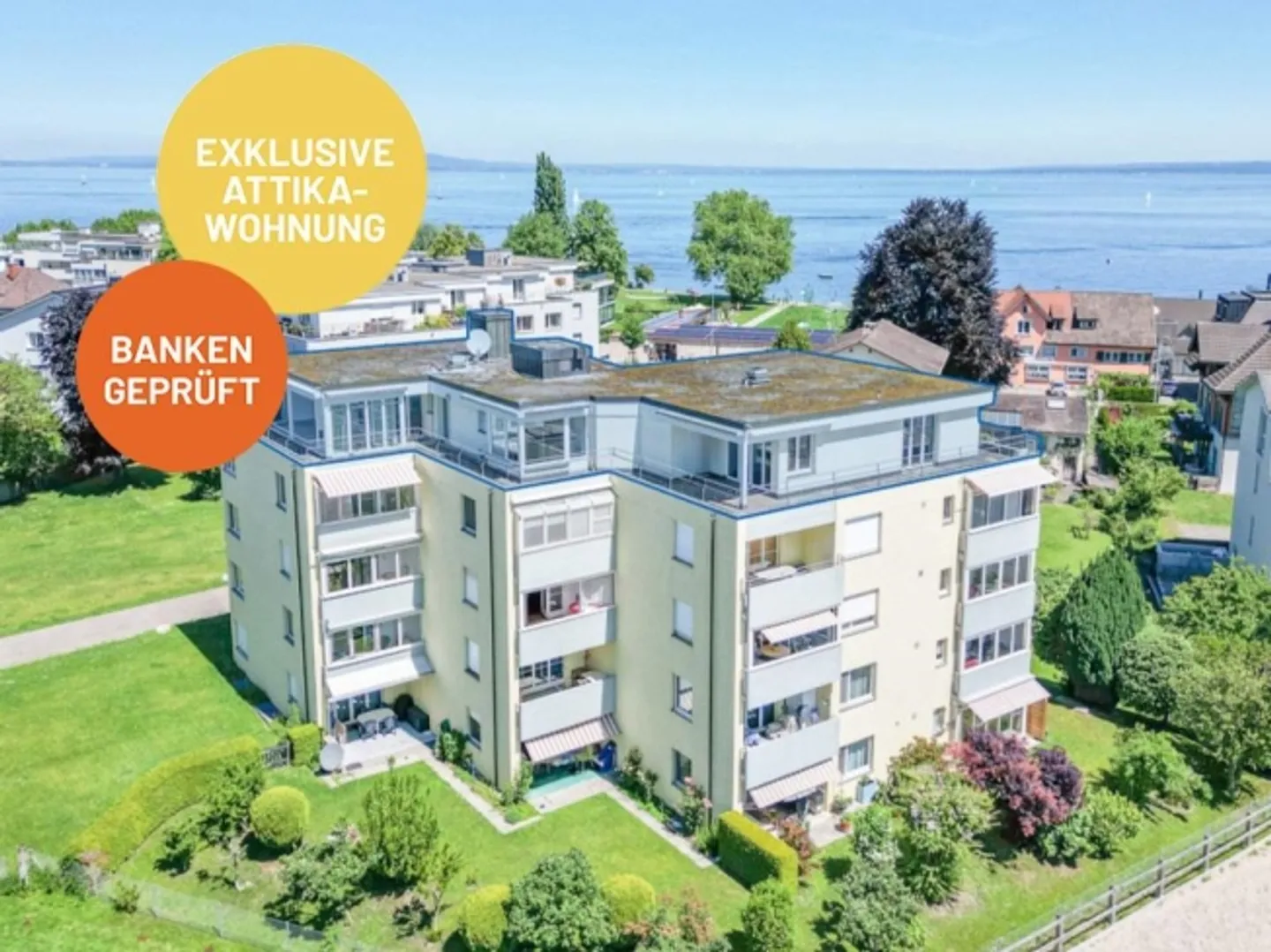 Sonnenverwöhnte Attikawohnung in Horn - Foto 1 von 11