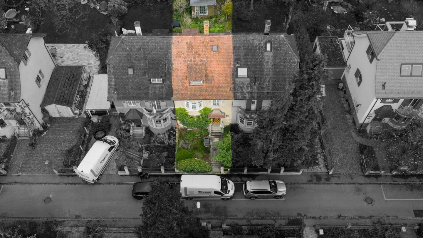 Charmante maison individuelle de 5 pièces dans un endroit calme à Allschwil - Photo 1 sur 3