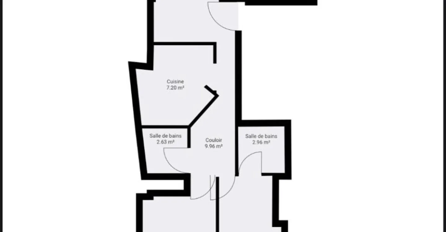Vevey - Rue d'Italie 24 - appartamento di 3 locali di 90 m2 al 3° piano - Foto 5 di 5