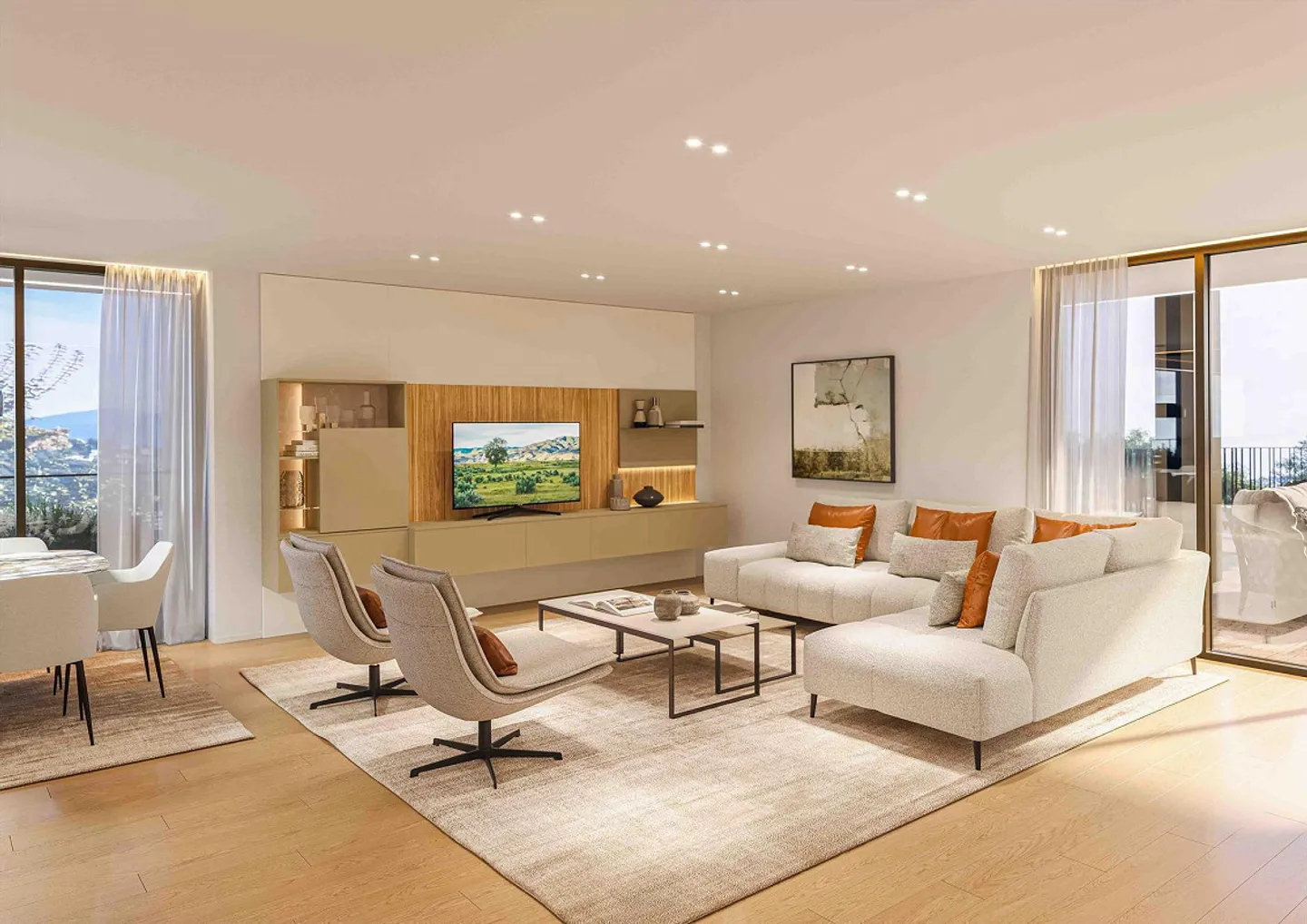 Modern 4.5 room apartment with terrace in Lugano Pregassona - Photo 1 of 6