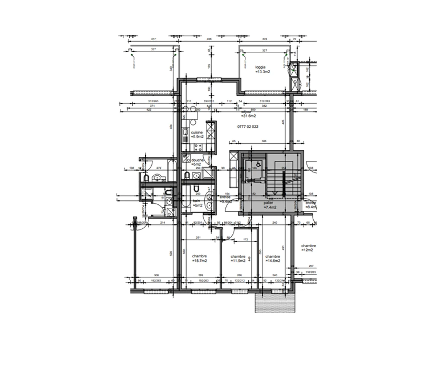 Appartement, 4.5 pièce(s) - Photo 2 sur 2