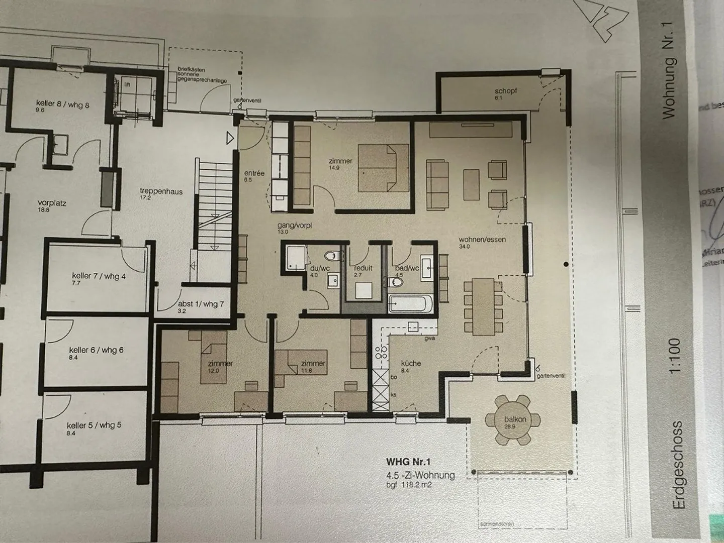 Attractive 4.5-room apartment with plenty of outdoor space - ideal for families - Photo 15 of 15