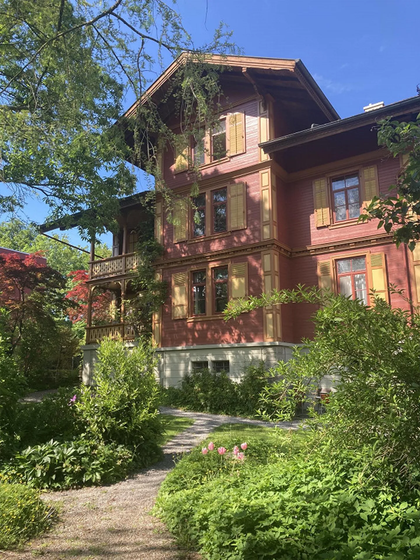 5.5-room apartment in Art Nouveau house, close to the city and nature - Photo 13 of 14