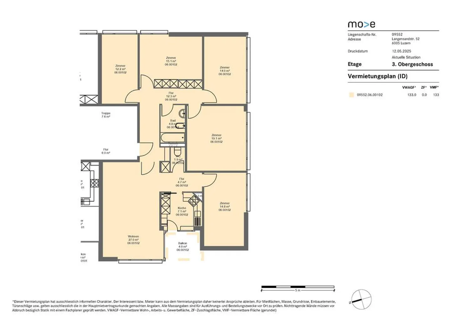 Geräumige 6-Zimmerwohnung - Foto 6 von 6