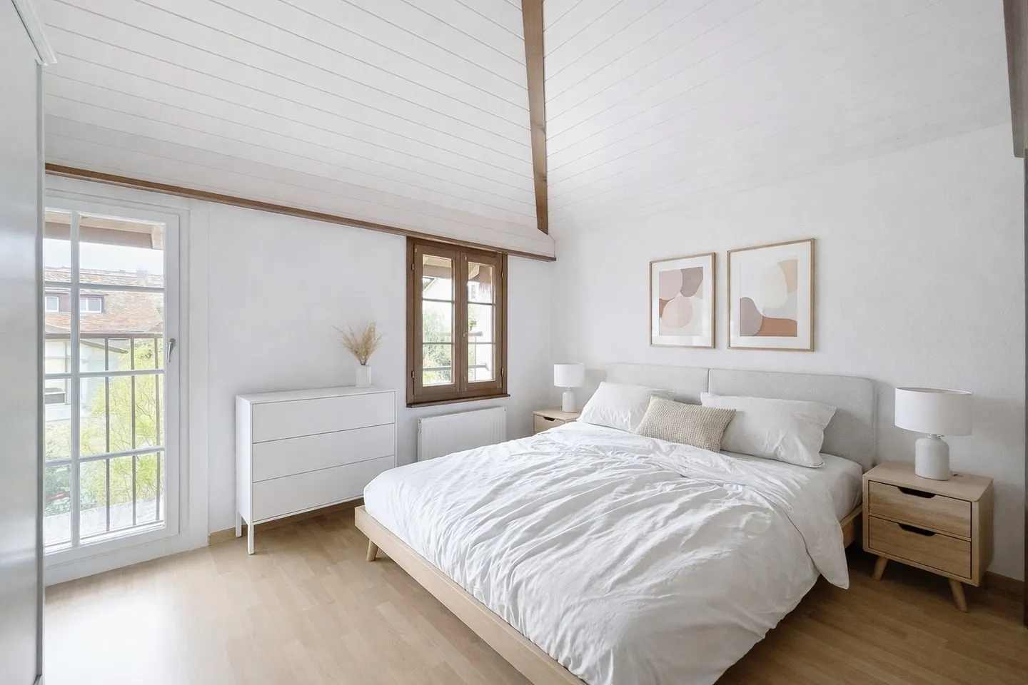 Charmante 4,5-Zimmer-Duplexwohnung im Erdgeschoss mit Terrasse - Foto 4 von 10