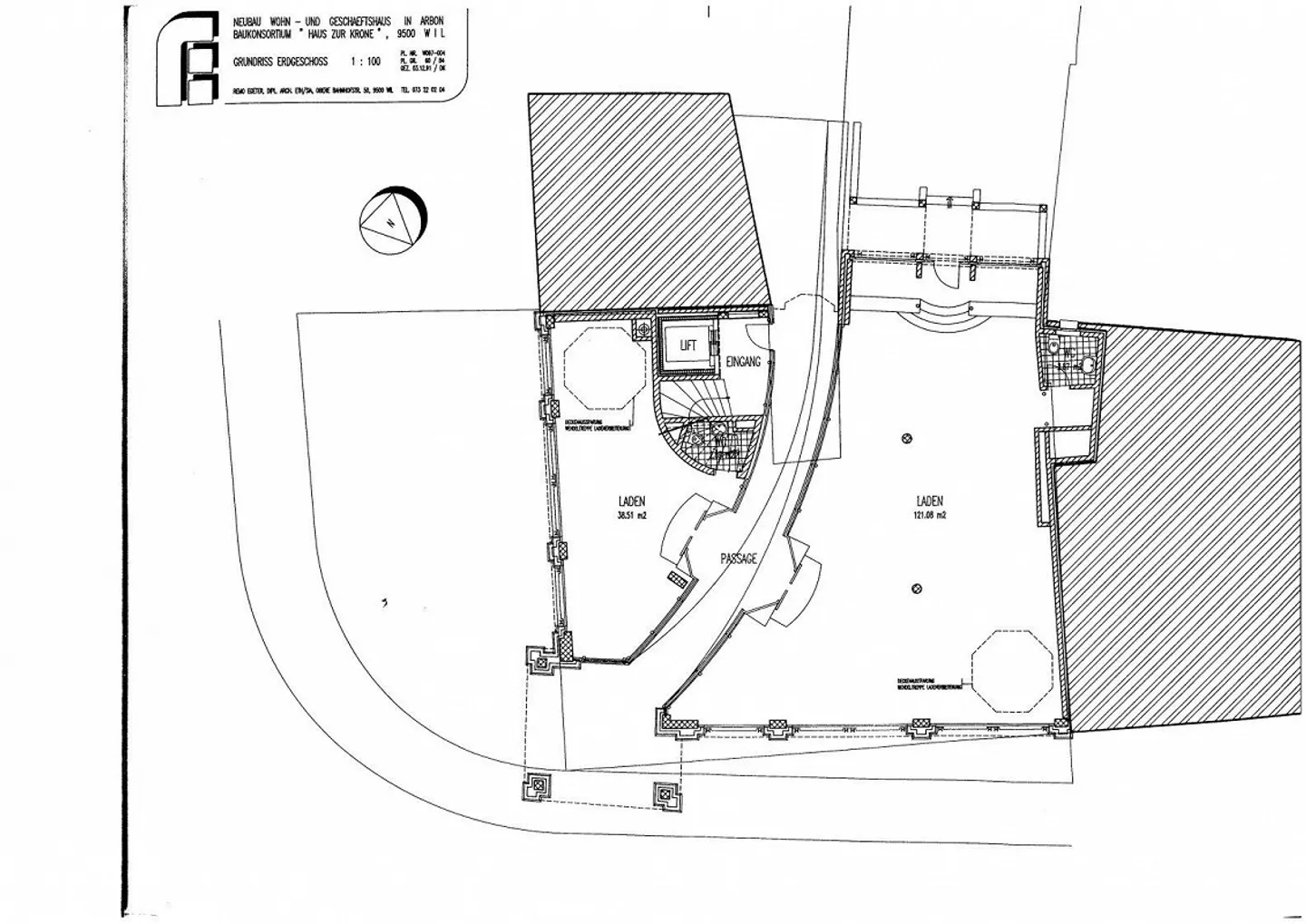 Bel espace commercial - Vieille ville d'Arbon - Places de parking disponibles - Photo 10 sur 10
