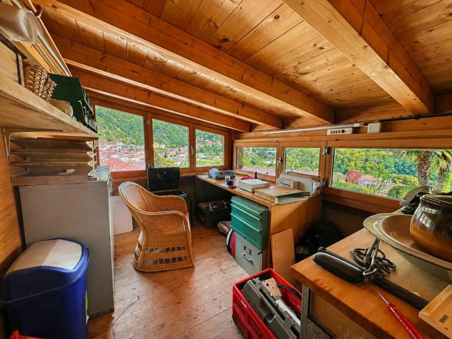 Merveilleuse maison immergée dans la verdure avec vue dégagée à Arogno - Photo 16 sur 30