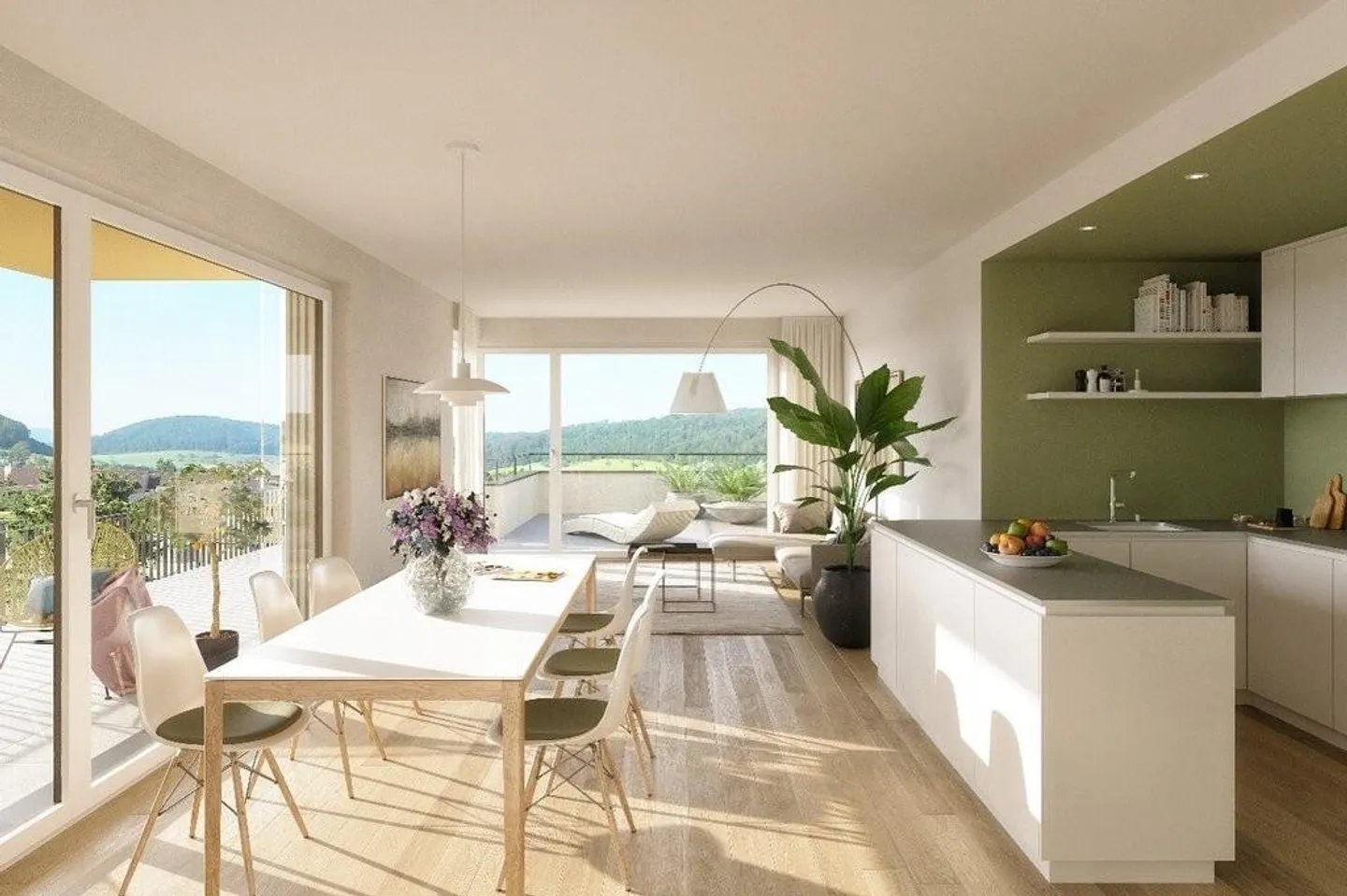 FIRST RENTAL! New rental apartments in the terrace house in Sissach! - Photo 4 of 4