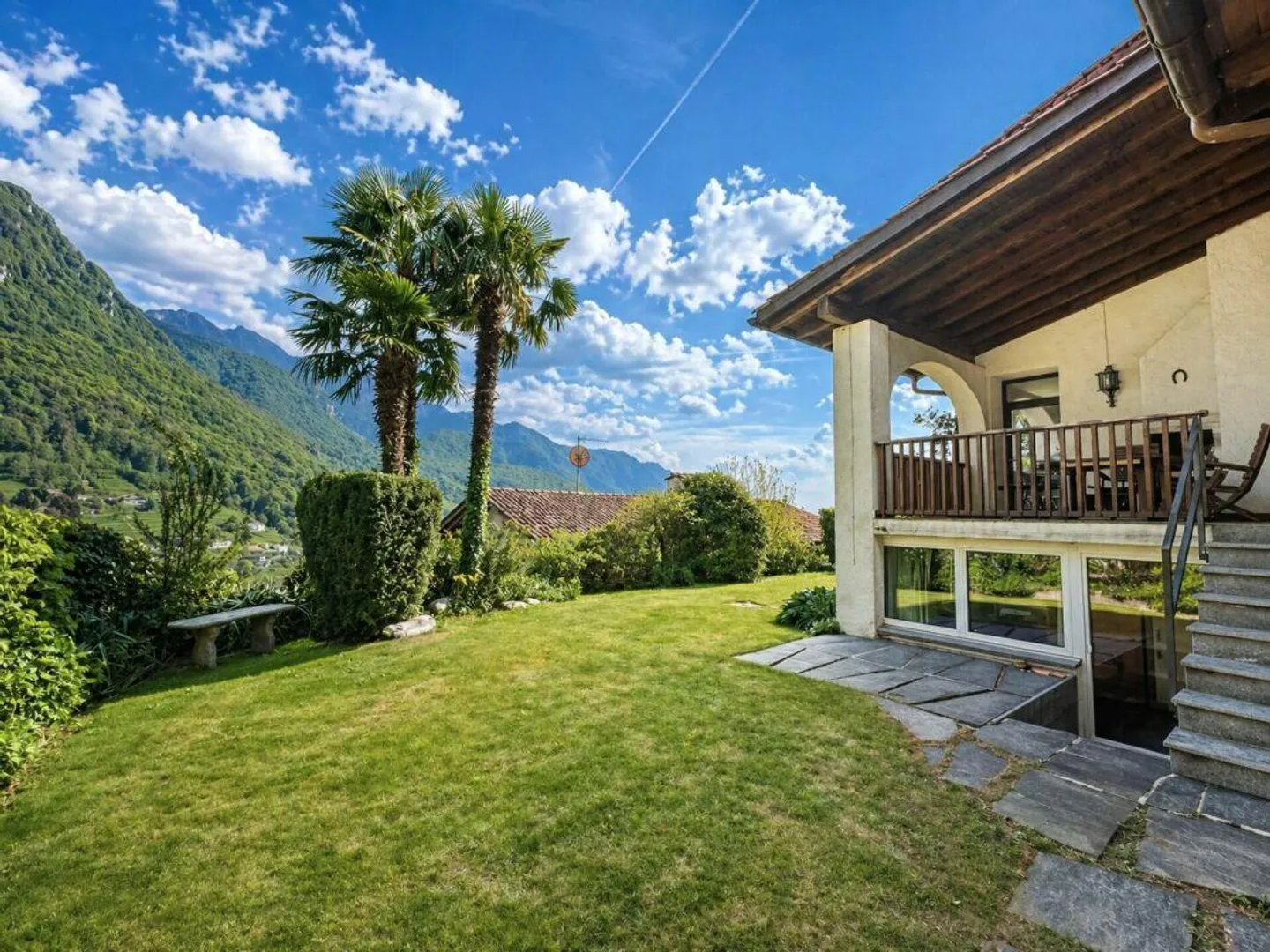 Merveilleuse maison immergée dans la verdure avec vue dégagée à Arogno - Photo 27 sur 30