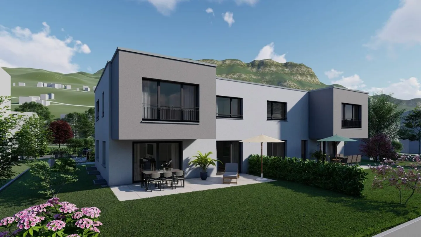 4 1/2-Zimmer Doppeleinfamilienhaus in ländlicher Umgebung - Foto 1 von 8