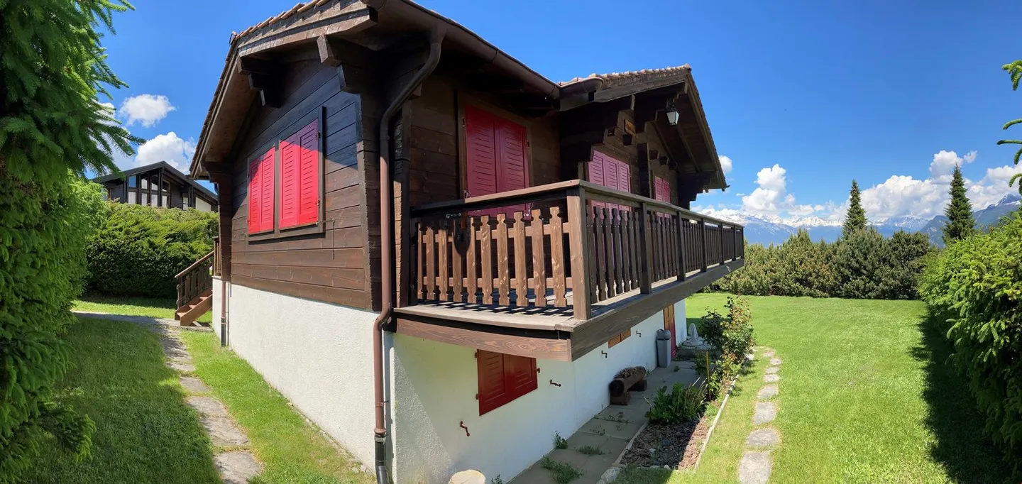 Settimanale o mensile - Chalet tipico nel centro di Nax - Foto 13 di 14