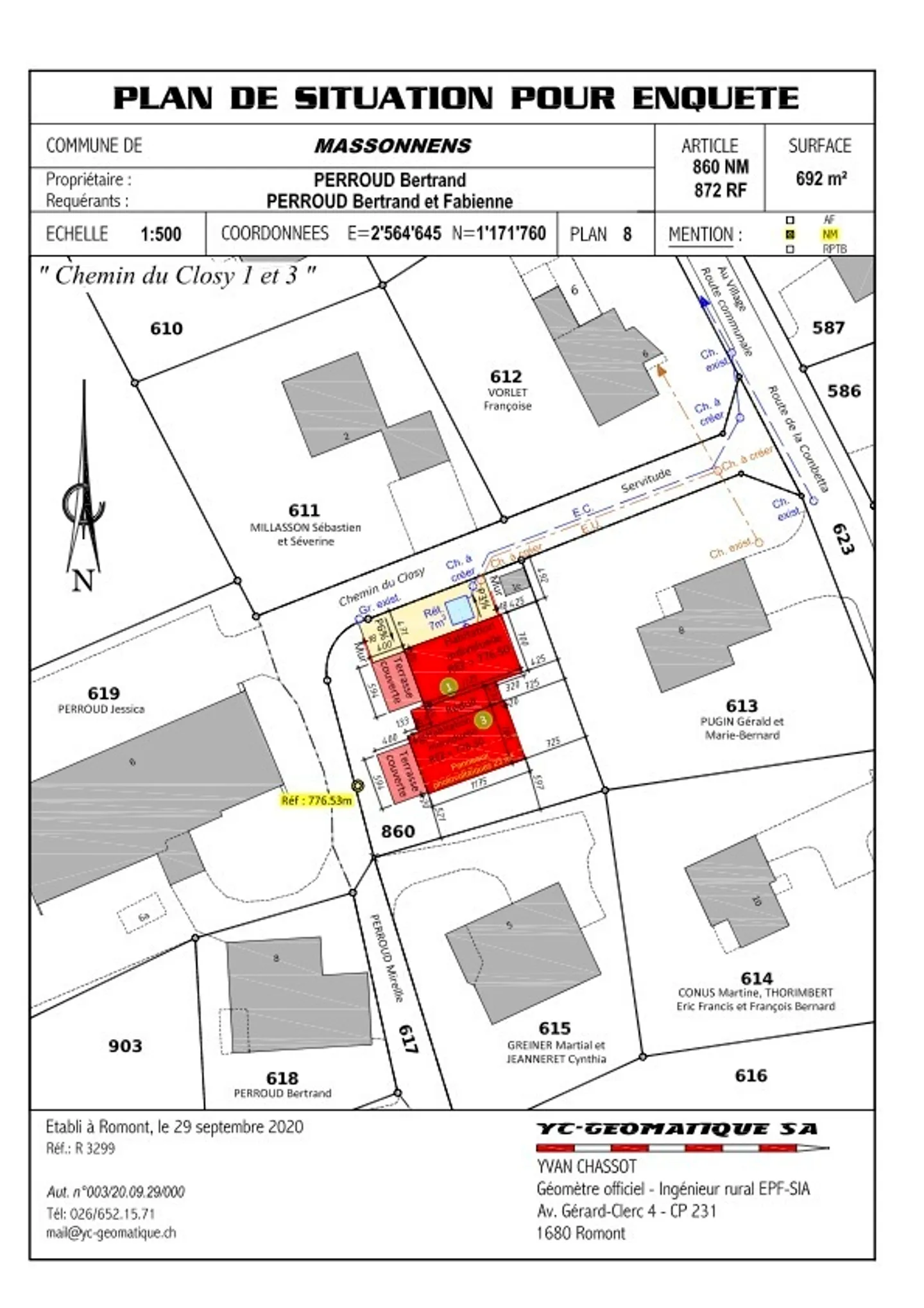 Villa moderne dans un quartier calme à Massonnens - Photo 5 sur 5