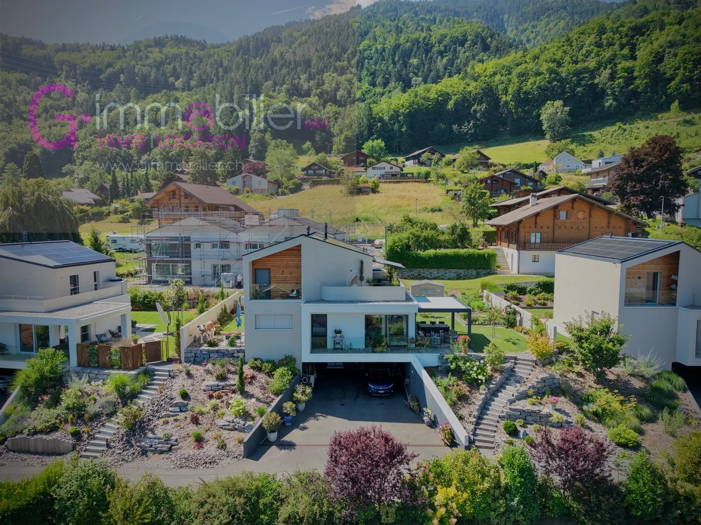 Villa contemporaine avec jardin - Photo 2 sur 13