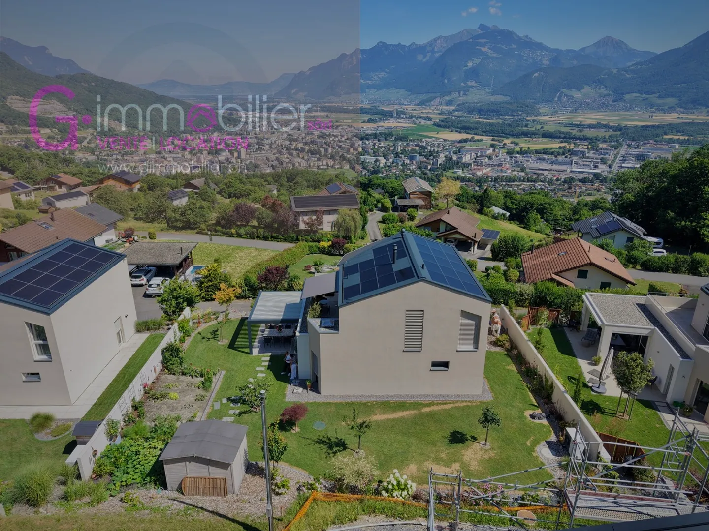 Villa contemporaine avec jardin - Photo 3 sur 13