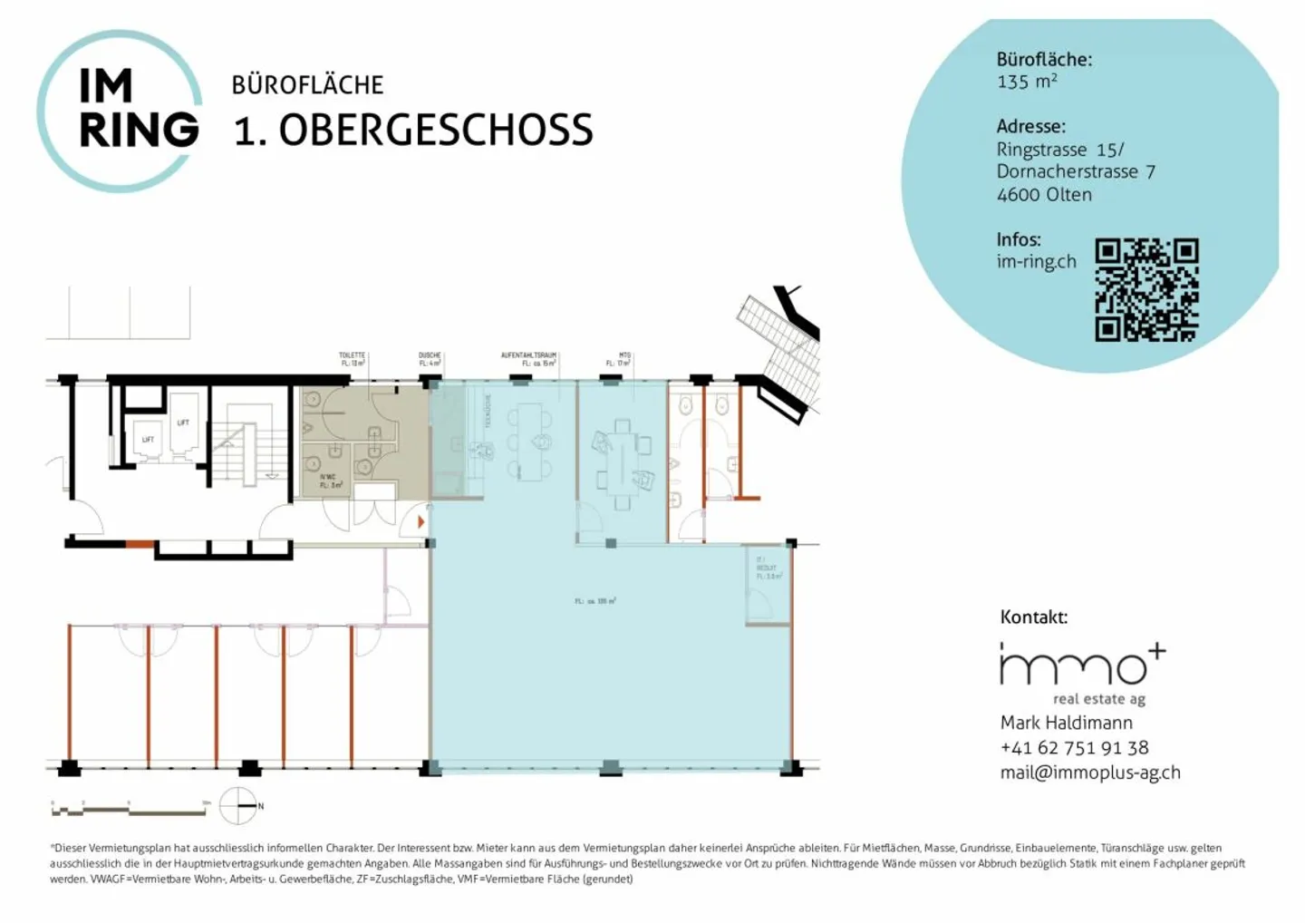 In the Ring | Ringstrasse 15 / Dornacherstrasse 7, Olten | 135 m² - Photo 4 of 10