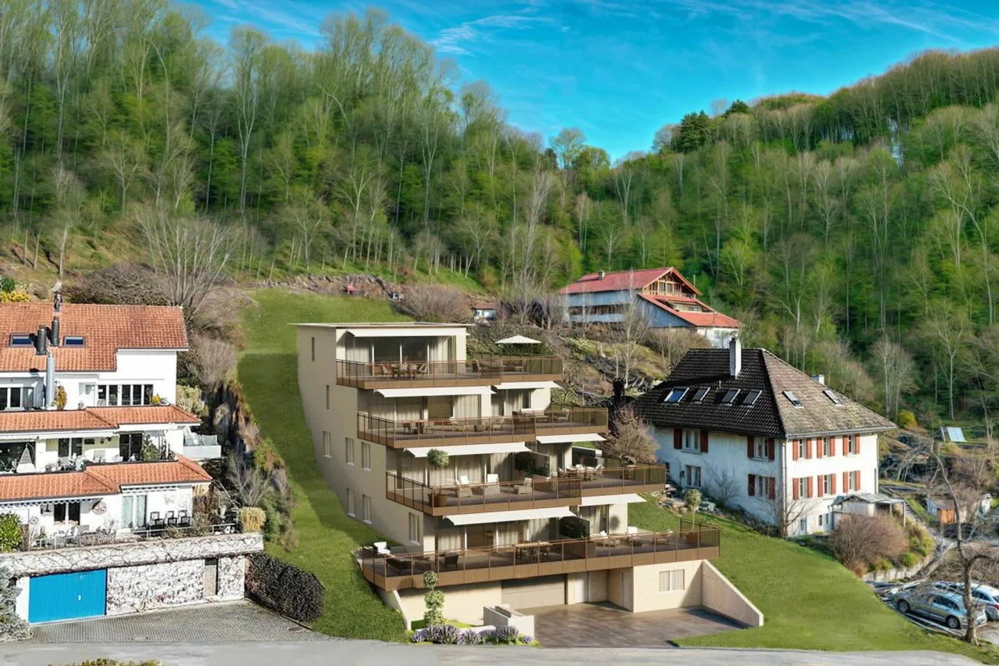 BELLA VISTA.CH - NUOVA COSTRUZIONE DI CLASSE EXTRA - APPARTAMENTO ATTICO - Foto 7 di 10