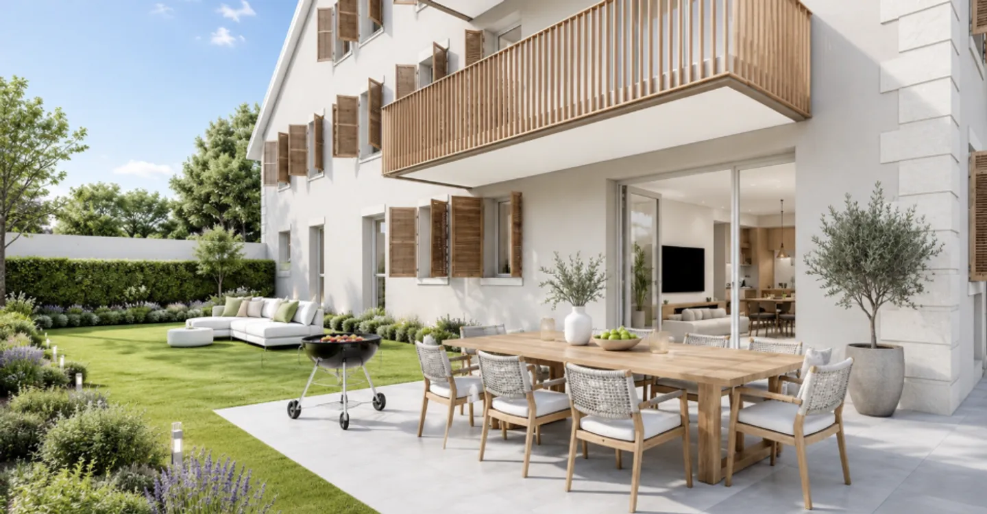 Ideale posizione in centro con terrazza e giardino privato - Nuovo - Foto 1 di 6