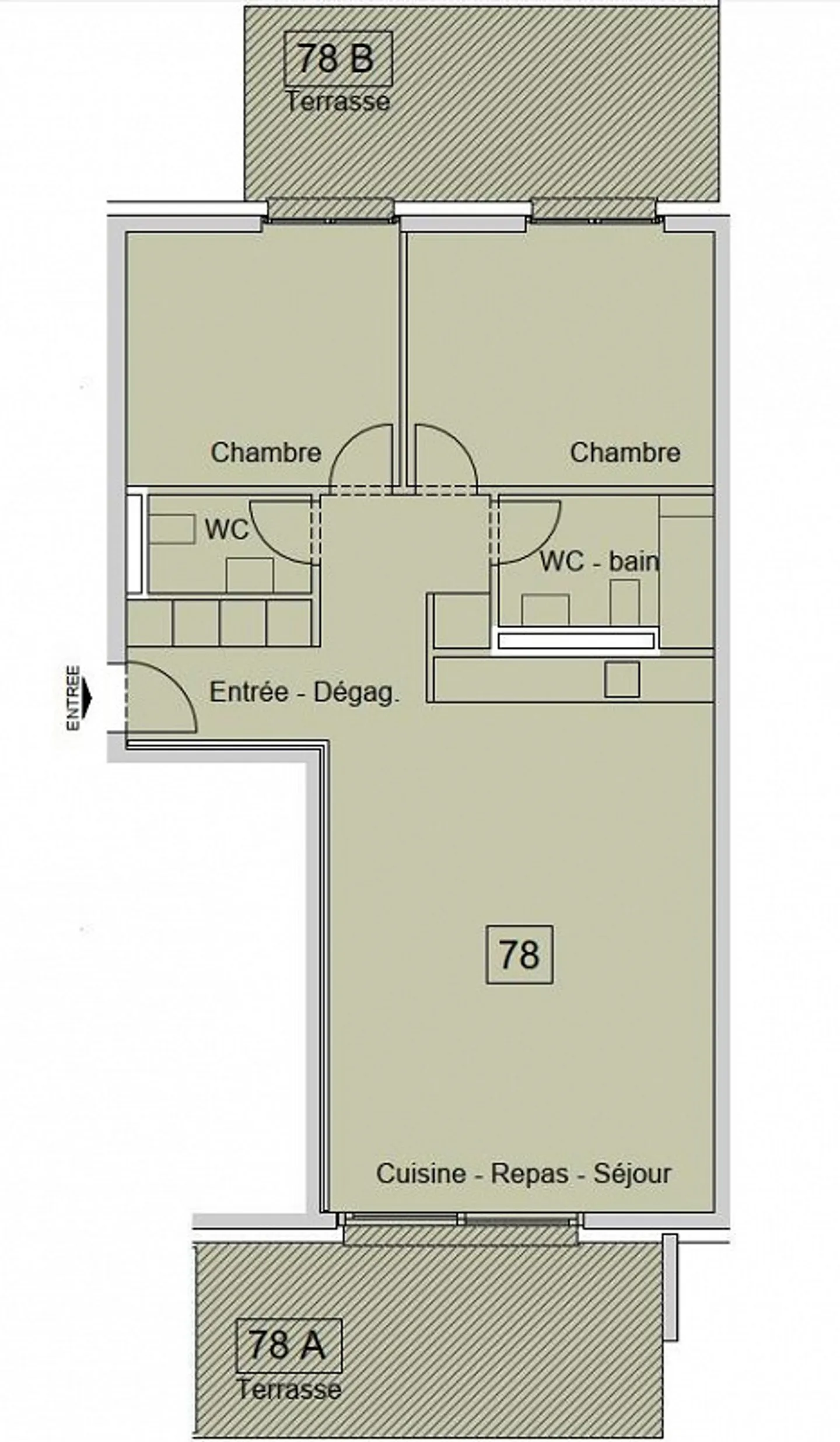 Magnificent 3.5-room apartment - Photo 8 of 8