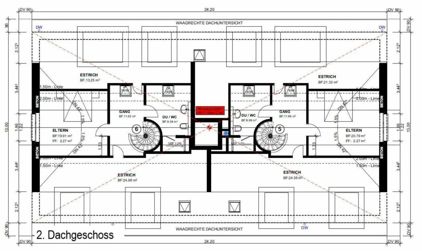 À louer appartement en duplex 4½ pièces, à Maugwilerstrasse 40 à 9... - Photo 6 sur 11