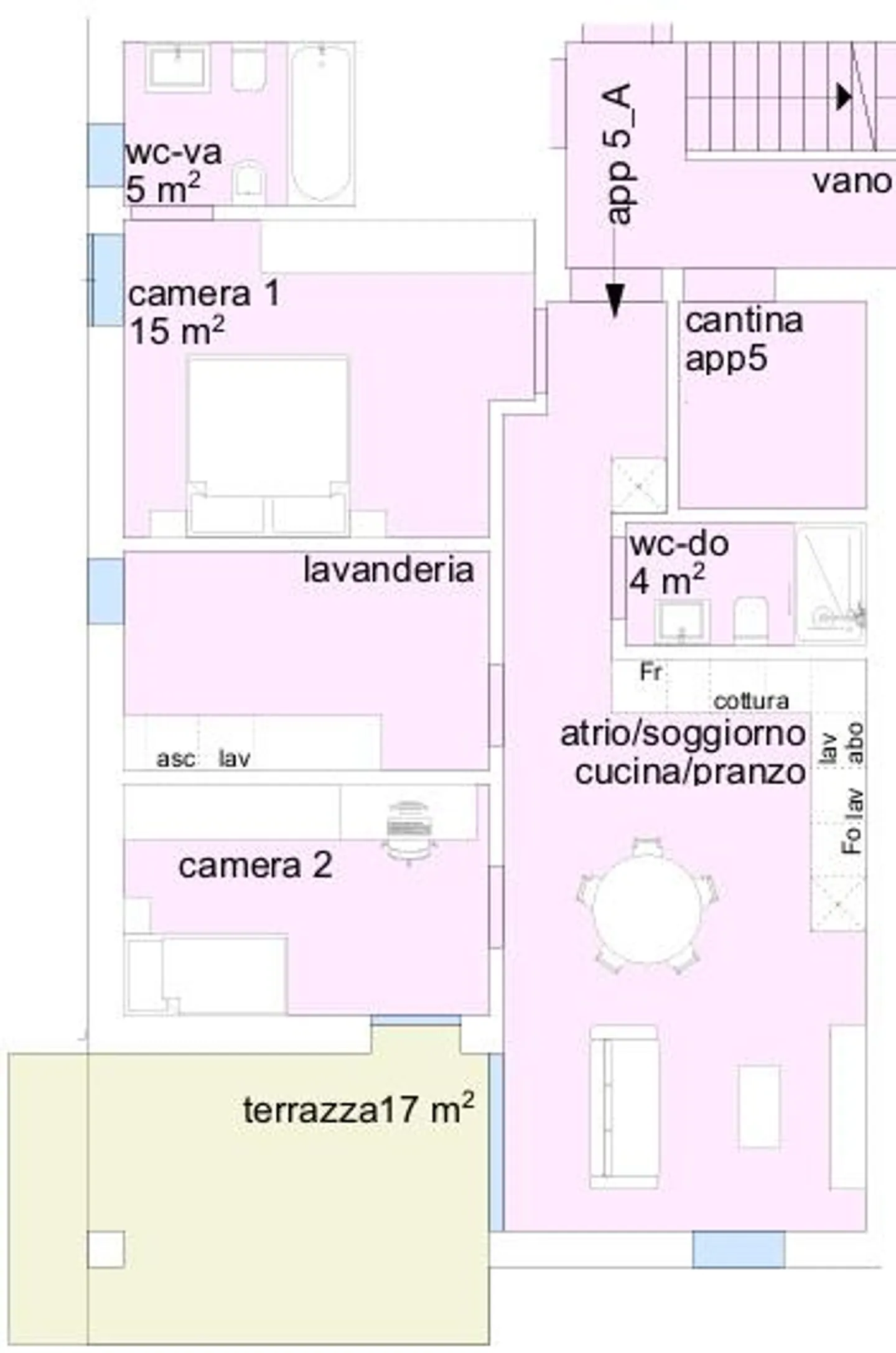 Nuovo appartamento con bella terrazza in un quartiere residenziale nobile - Foto 9 di 16