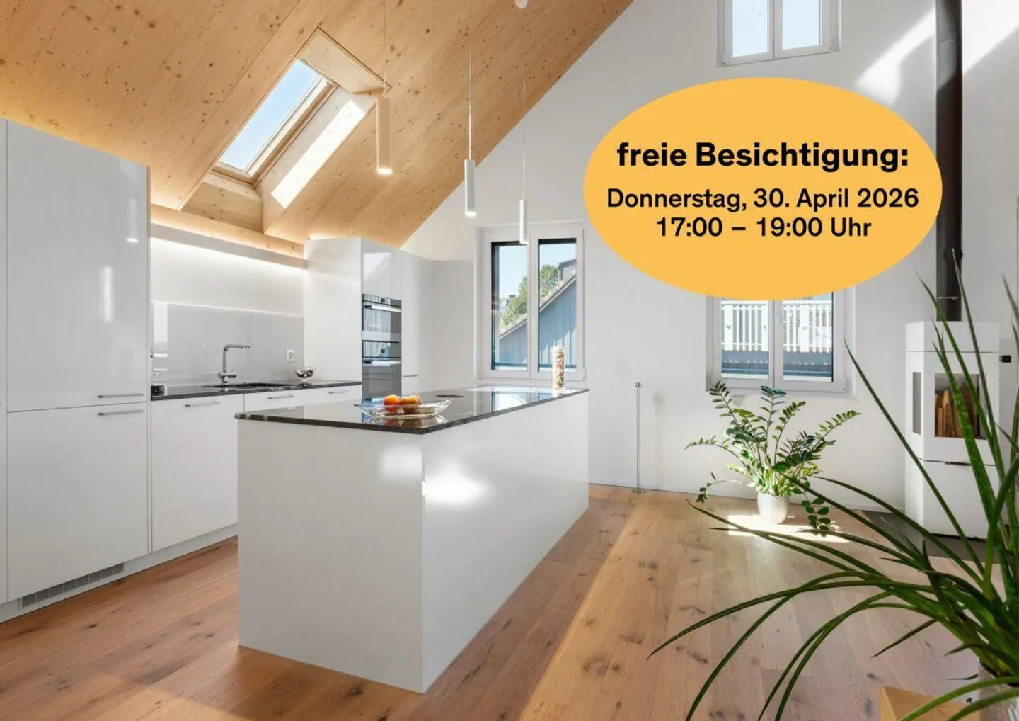 Grosszügige moderne Attique - Foto 1 von 13