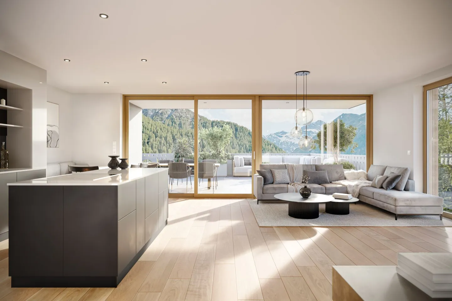 Allegria - Dreamlike Penthouse Apartment with Huge Terrace and Mountain View - Photo 3 of 7