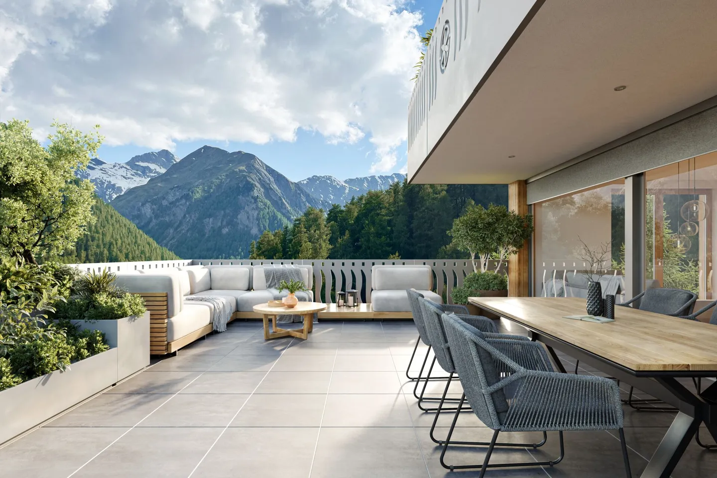 Allegria - Dreamlike Penthouse Apartment with Huge Terrace and Mountain View - Photo 1 of 7