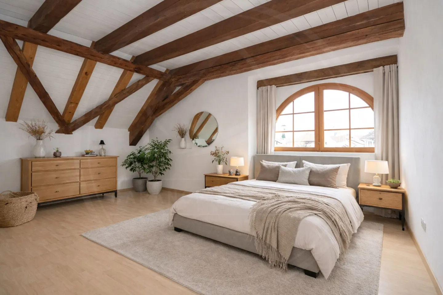Appartement en duplex rénové de 5½ pièces dans l'historique 'Schlössli' de Koblenz à vendre - Photo 14 sur 20