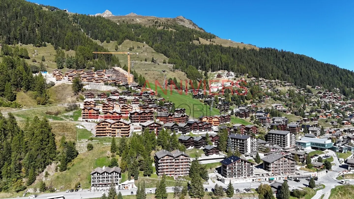 Charming 3.5 room renovated apartment with large balcony in Grimentz - Photo 25 of 30