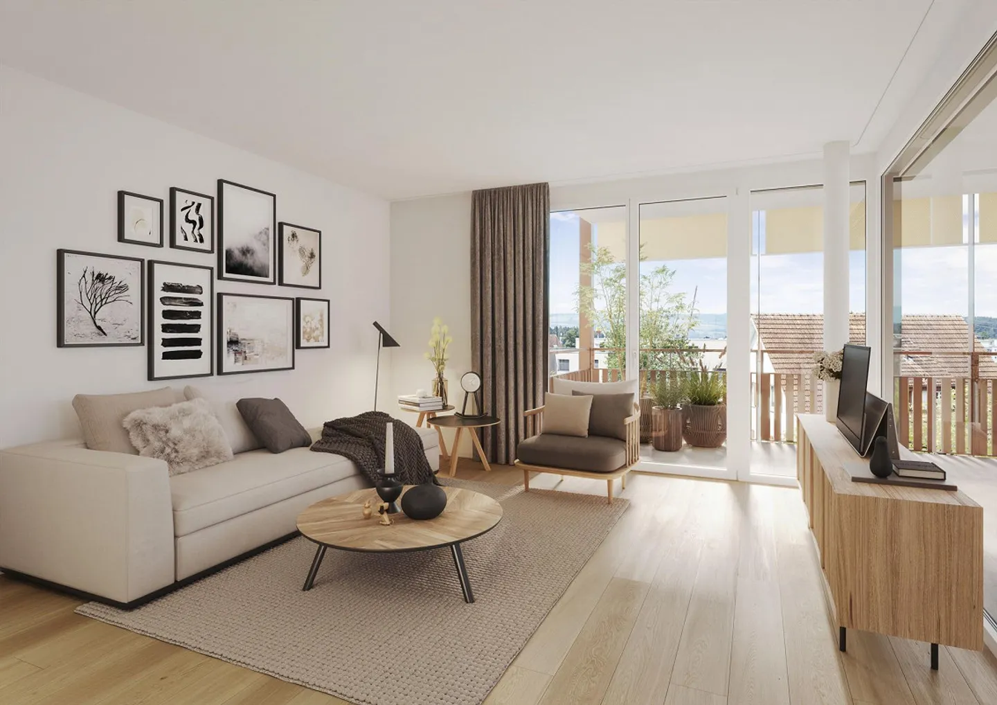 A Single Apartment to Fall in Love - Albisgärtli, Affoltern am Albis - Photo 5 of 11