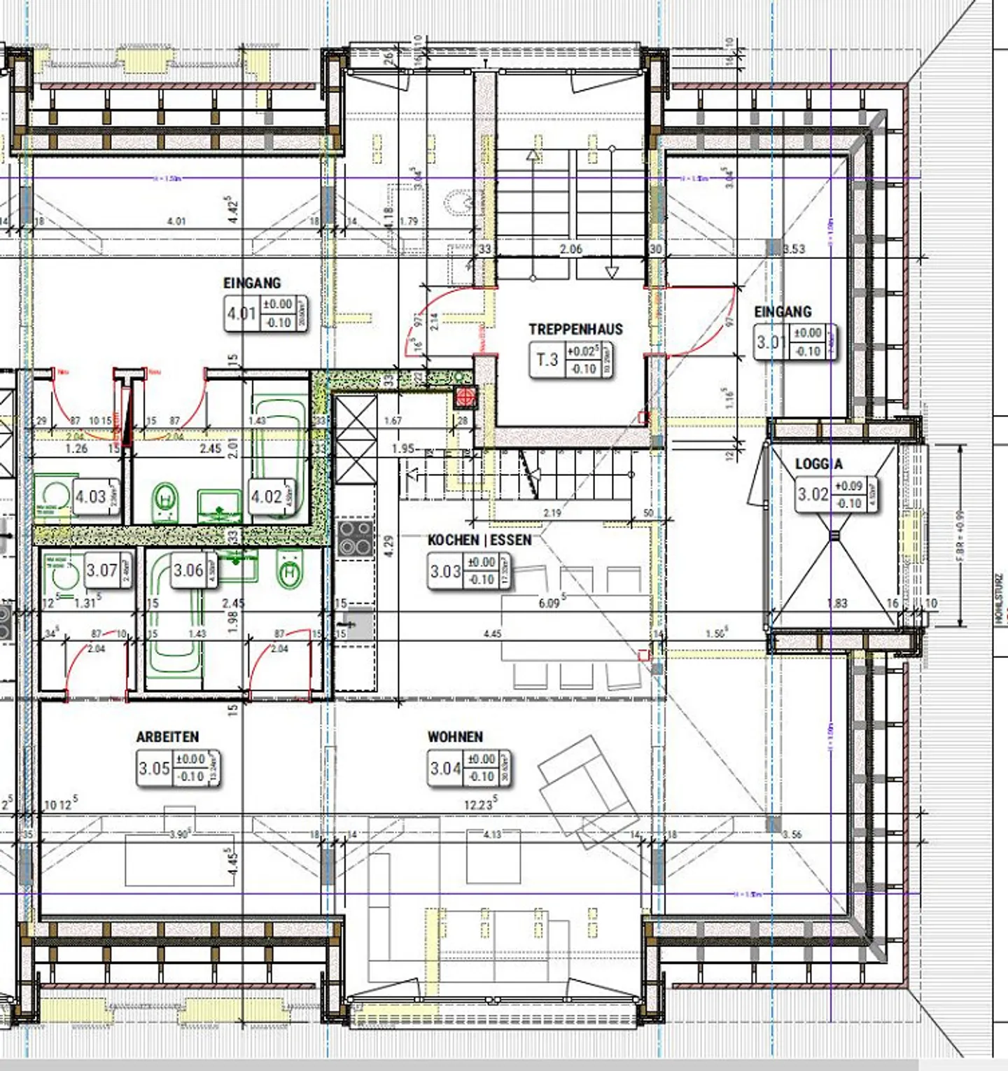 Moderne Wohnung mit Galerie - Foto 7 von 8