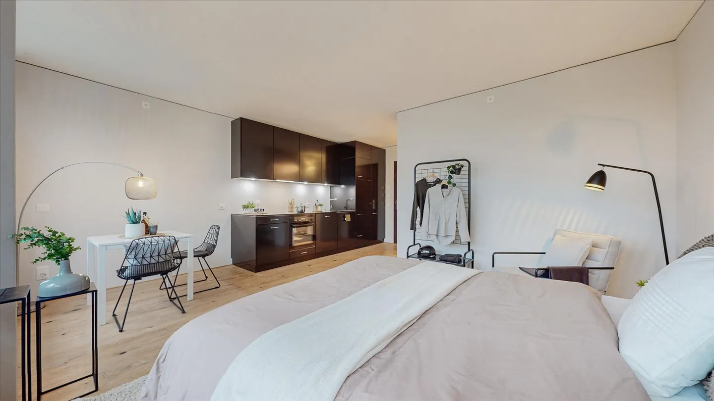 Modern apartment in BOLLWERK Basel - stylish living with high-quality expansion - Photo 5 of 5